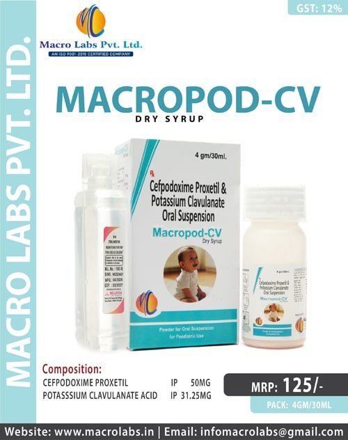 MACROPOD-CV Dry Syrups