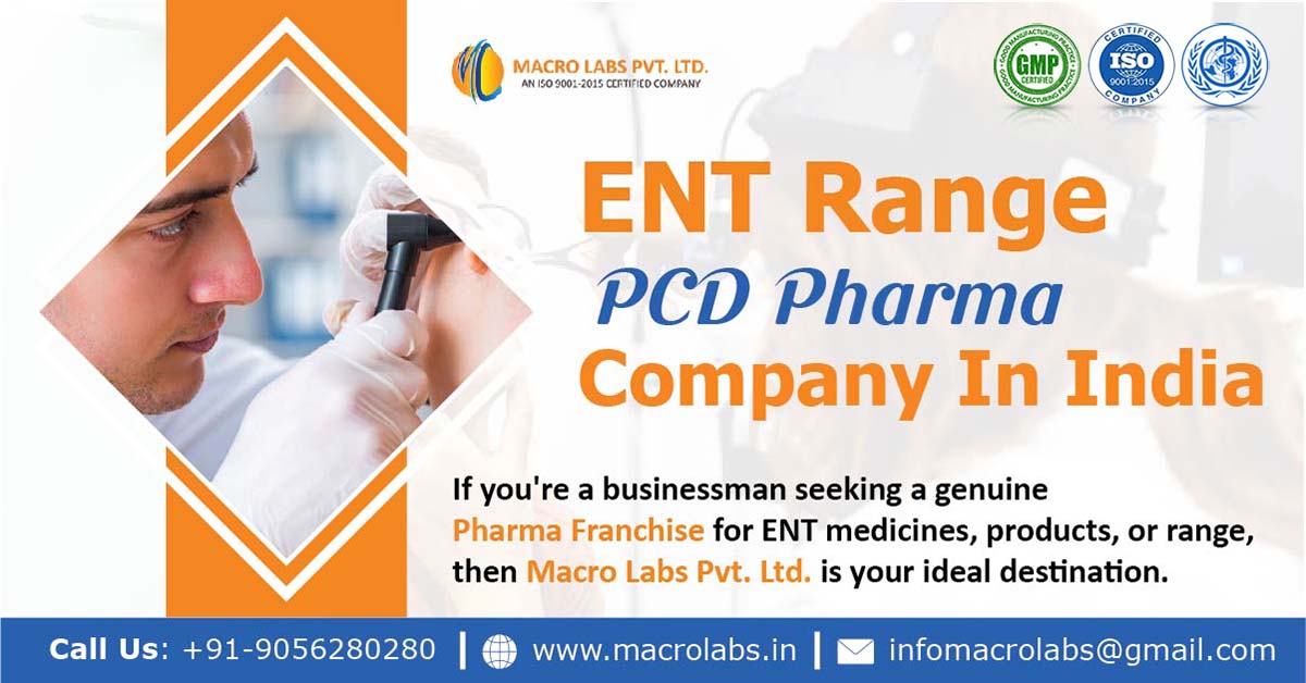 Who wins the position of the leading and trusted ENT range PCD pharma company in India? | Macro Labs Pvt. Ltd.