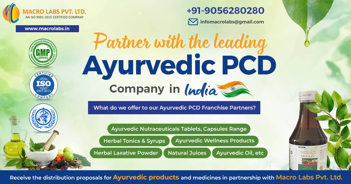 Get a chance to work with the most genuine and reliable Ayurvedic PCD company in India | Macro Labs Pvt. Ltd.